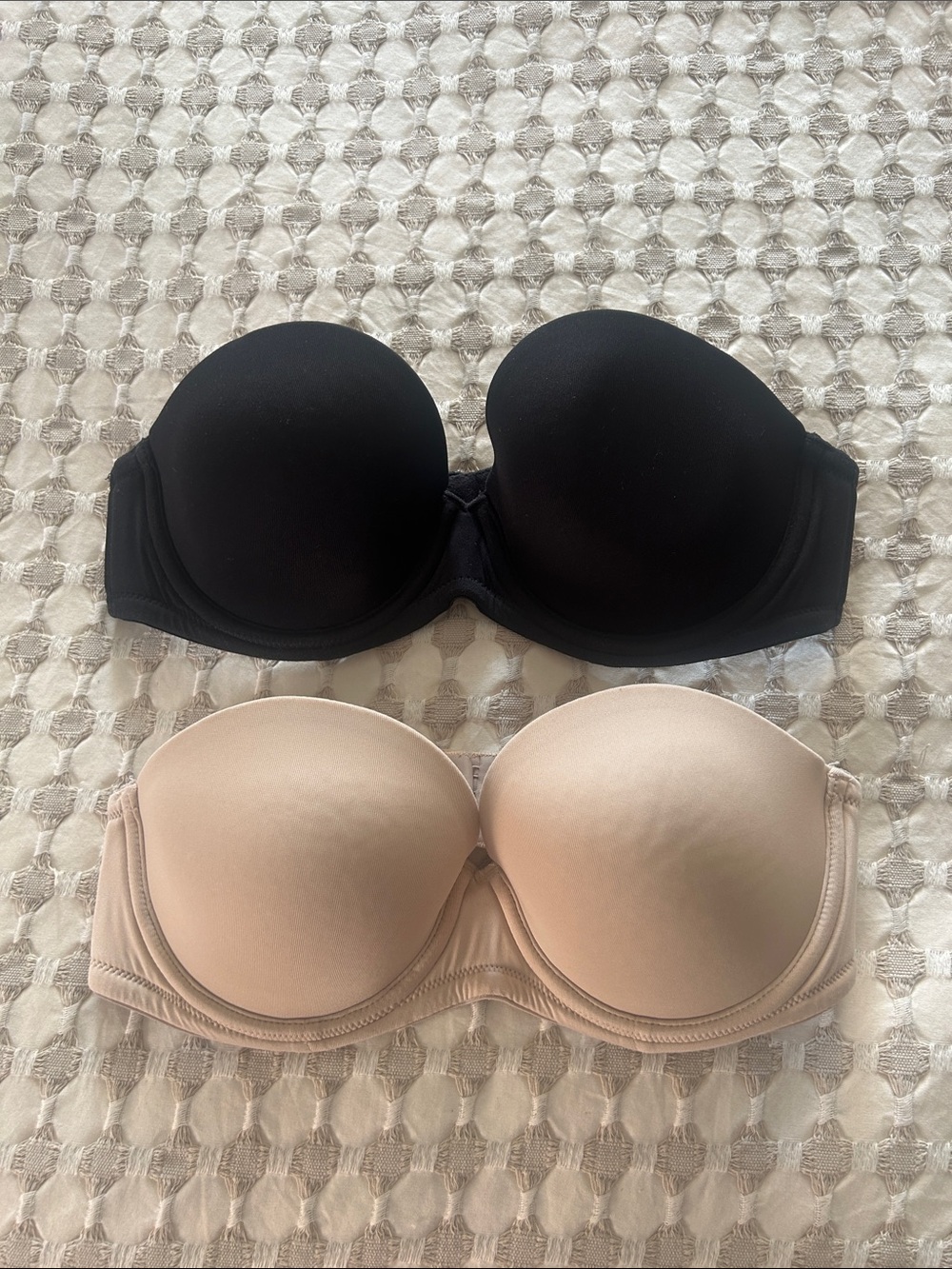 Strapless Bras - Black & Nude